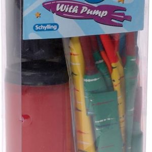 Schylling Rocket Balloons and Pump